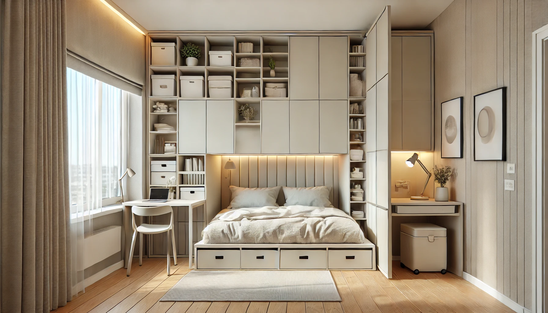 Astuces ingénieuses pour optimiser l'espace dans un petit appartement ...